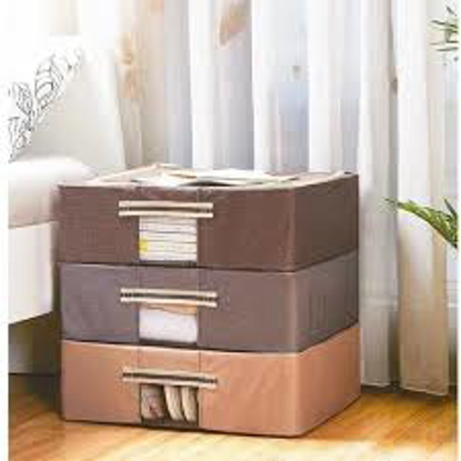 تصویر از باکس حوله زیر تختی