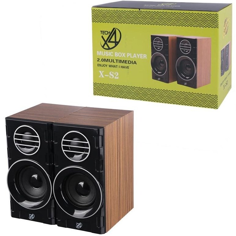تصویر از اسپیکر2تکه X4tech x-s2DESEKTOP SPEAKER