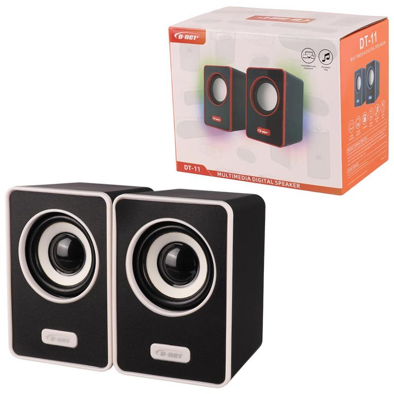 تصویر از اسپیکر دو تکه D-net  DT-11 WIRELESS SPEAKER