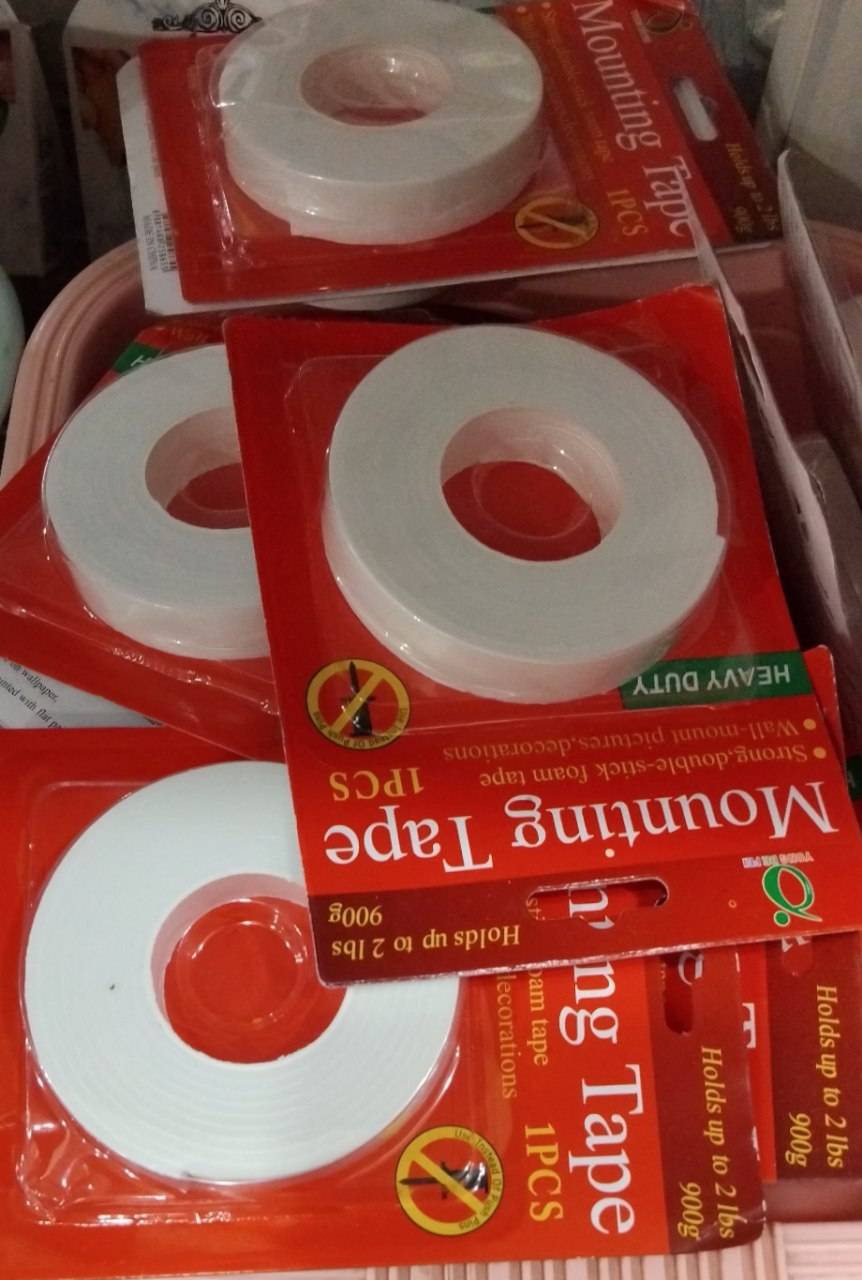 تصویر از چسب دوطرفه روکارتی