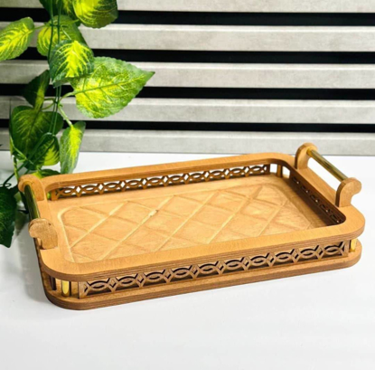 تصویر از سینی مستطیل هیوا