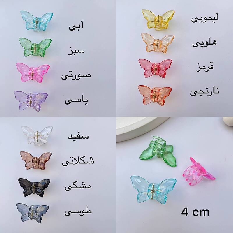 تصویر از کلیپس پروانه