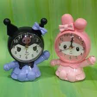 تصویر از ساعت رومیزی عروسکی