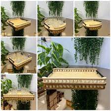 تصویر از سینی مهره دارگرد ومربع