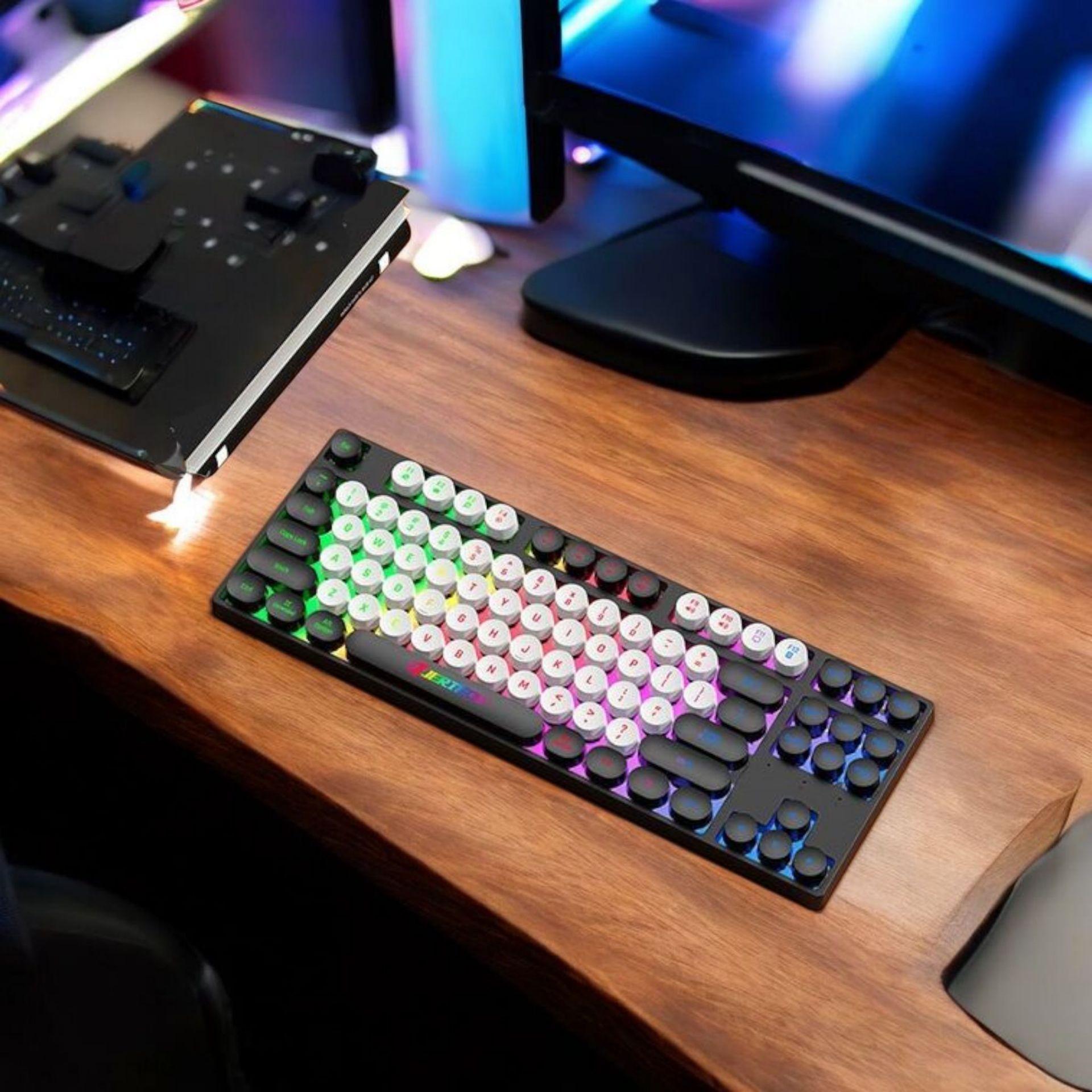 تصویر از کیبورد RGB دار DK-600A